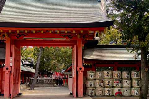 Osaka: Sumiyoshi Taisha, Sakai e tour della cerimonia del tèPranzo incluso