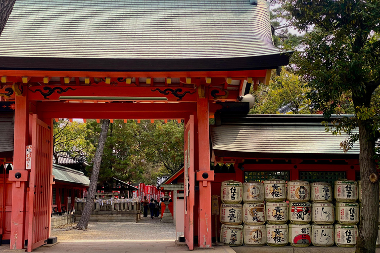 Osaka: Sumiyoshi Taisha, Sakai e tour della cerimonia del tèPranzo incluso