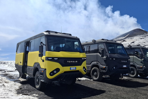 Catania: Etna 3000m and Alcantara Gorges Trek with Pickup