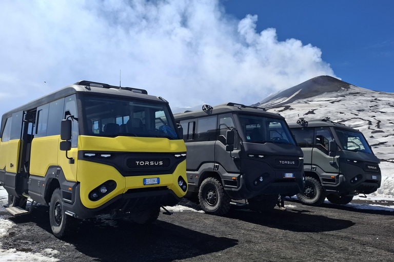 Catania: Etna 3000m and Alcantara Gorges Trek with Pickup