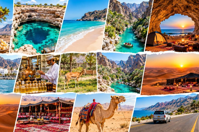 3-Day Oman Adventure: Wadis, Desert Camping & Meals by Guide
