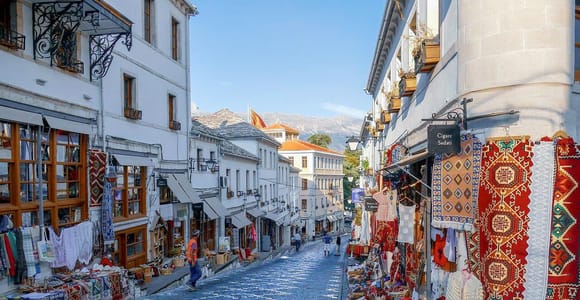 From Tirana: Full-Day Trip to the UNESCO-Listed Gjirokastra