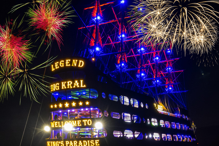 Alanya: All Inclusive Sonnenuntergangskreuzfahrt auf einem LuxusbootTransfer von Konakli, Türkler, Avsallar und Okurcalar