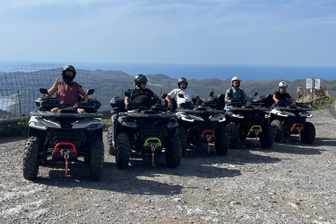 Malia : Visite culinaire en quad (nourriture et transport).Malia : Safari avec les quads adv