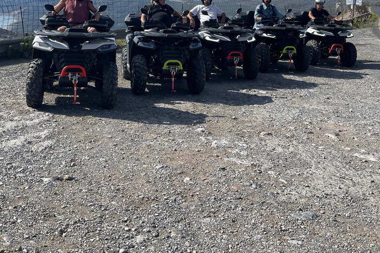 Malia : Visite culinaire en quad (nourriture et transport).Malia : Safari avec les quads adv