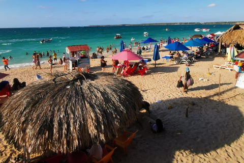 Cartagena: Playa Blanca BARU łodzią motorową z lunchem