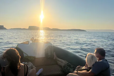 Friuli Islands sunset cruise for 9 people