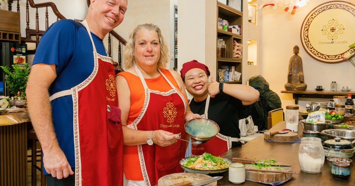 Hanoi Food Adventure: Vietnamese Market Tour & Cooking Class