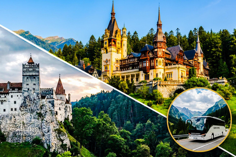 Day Trip From Sibiu: Dracula Castle, Peles Castle and Brasov Audio Guide (Multiple Languages)