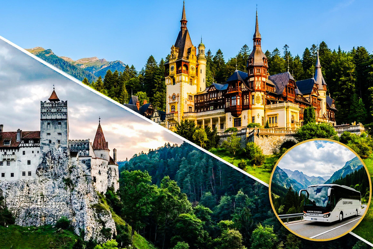 Day Trip From Sibiu: Dracula Castle, Peles Castle and Brasov Audio Guide (Multiple Languages)