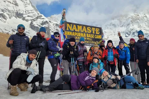 Pokhara: 7-Day Annapurna Base Camp Via PoonHill & Hot Spring