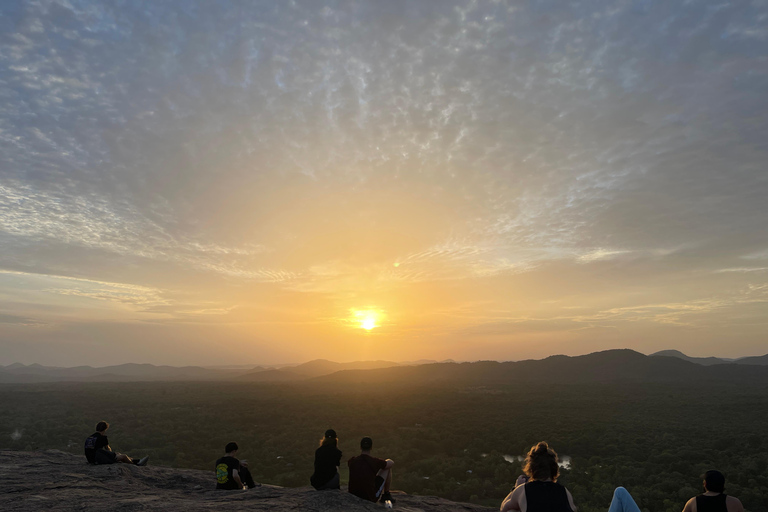 Pidurangala Rock Sunrise/Sunset Guided Hike with Pickup Pidurangala Rock Sunset Inluded Entrance Tickets