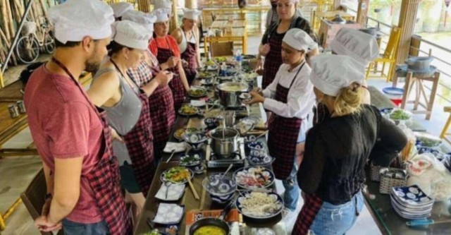 Visit Cooking Class & Basket Boat Ride From Hoi An in Hoi An