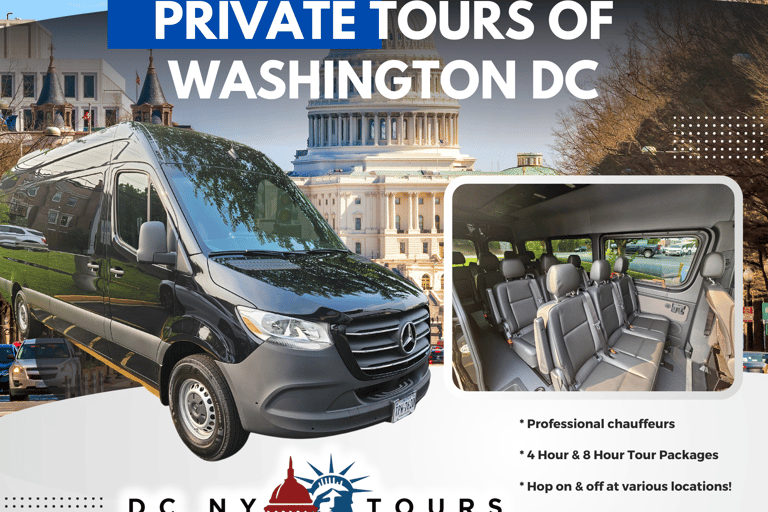 Aanpasbare privérondleiding DC &amp; Arlington Virginia8 uur privétour door Arlington VA