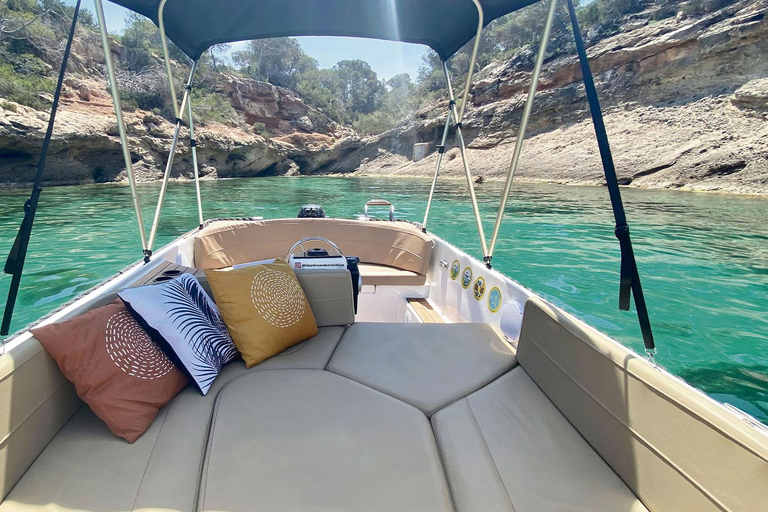 San Antonio: Snorkel on your own boat without a license for up to 5 people SAN ANTONIO: SNORKELING ON YOUR OWN BOAT WITHOUT A LICENSE FOR UP TO 5 PEOPLE