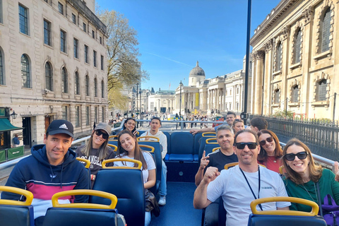 Panoramic London: 2-Hour Open-Top Bus Tour with Live Guide