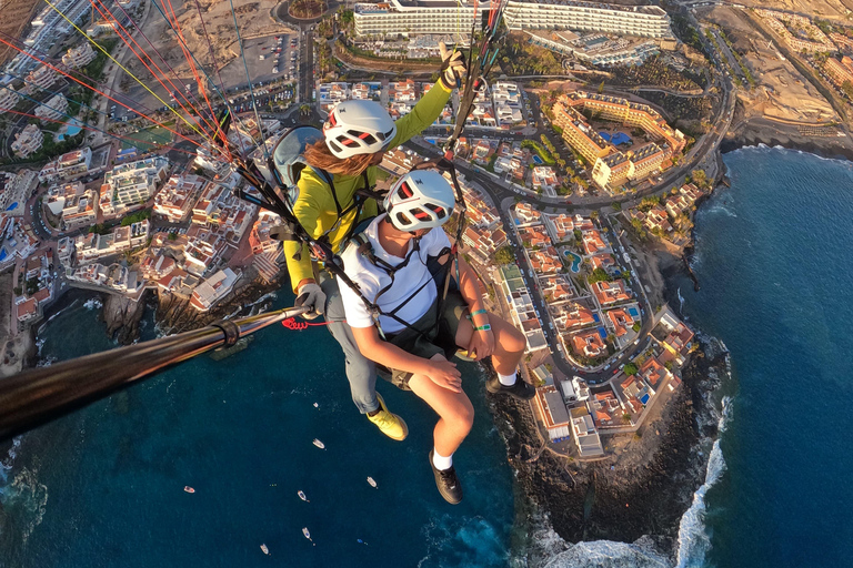Tenerife: Sunset Paragliding Flight with Photos and Videos