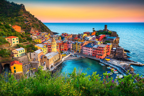 Von Florenz aus: Cinque Terre & Pisa Schiefer Turm Tagestour