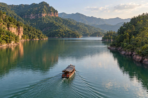 Chongqing: Simian Mountain Tickets & Scenic Experiences Simian Mountain: Admission + Honghai Lake Cruise