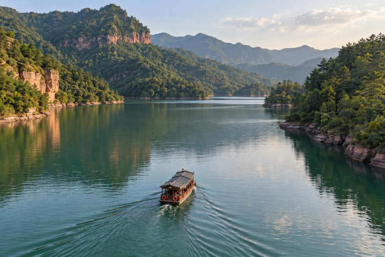 Chongqing: Simian Mountain Tickets & Scenic Experiences Simian Mountain: Admission + Honghai Lake Cruise