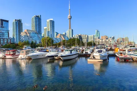 Toronto Downtown Tour z biletami na rejs po porcie i wyspach