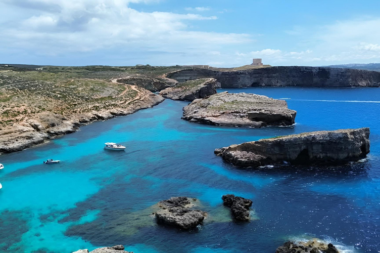 Malta, Comino, Blue Lagoon & Crystal Lagoon: 4-hour Cruise