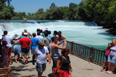 Alanya/Seite: Manavgat Fluss & Wasserfall Bootstour und BasarVon Alanya, Belek oder Antalya