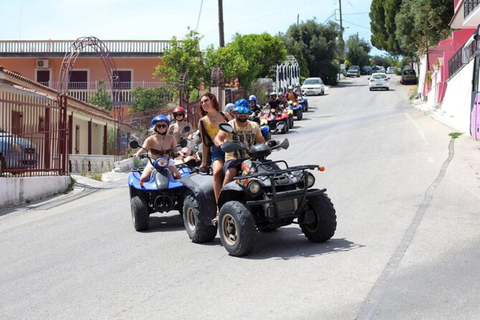 Agios Gordios: Tour in ATV della costa occidentale di Corfù con pranzo greco