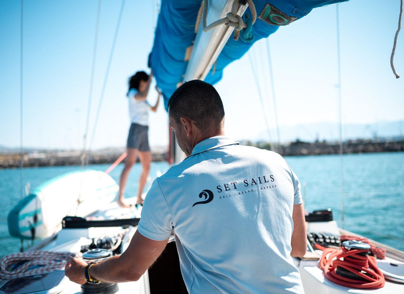 Heraklion: Dia Island Sunset Boat Tour med middag
