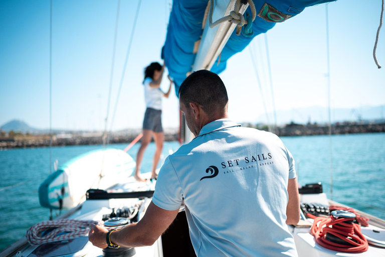 Héraklion : Tour en bateau au coucher du soleil sur l'île de DiaCircuit avec transferts
