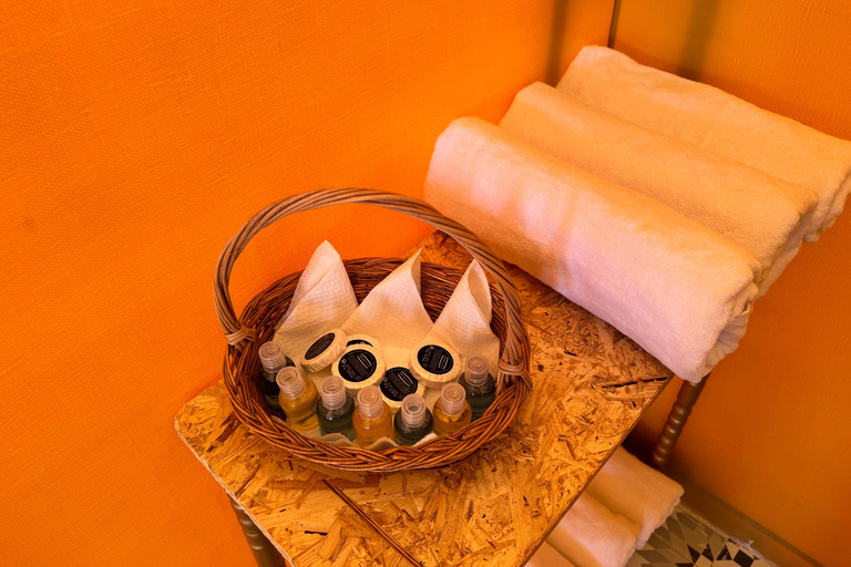 Marrakech: Overnight in Agafay Desert with Dinner & Campfire From Marrakech: Agafay Overnight with Dinner, Fire & Music