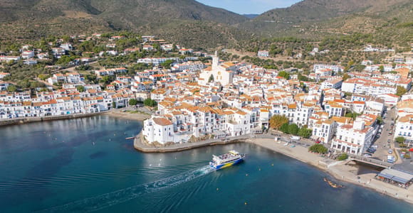From Roses: Cadaqués All-Day Boat Trip with Audio Guide