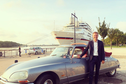 Private Luxury Wine Tour of Médoc vineyard in a Citroën DS Half-day (4 to 5H)