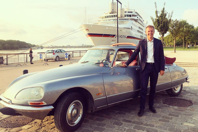 Private Luxury Wine Tour of Médoc vineyard in a Citroën DS Half-day (4 to 5H)