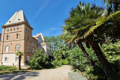 Da Salou: Parco Samá con degustazione di 1 vermouth, servizio di prelievo in hotelDa Salou: Park Samá con 1 degustazione di vermouth, servizio di prelievo in hotel