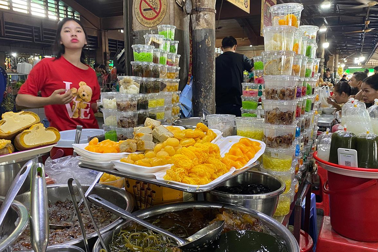 Visite matinale du marché et de la gastronomie de Phnom Penh en Tuk Tuk