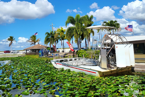 Everglades: boat tour with transportation&amp; entrance included