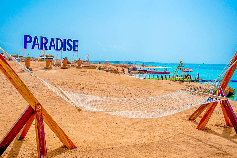 Baie de Makadi : Nature avec plongée en apnée et déjeuner Paradise Island