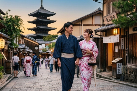 Kyoto After Dark｜Private Night Photo Shoot Shooting time (1 hour 30 minutes) *October to May*