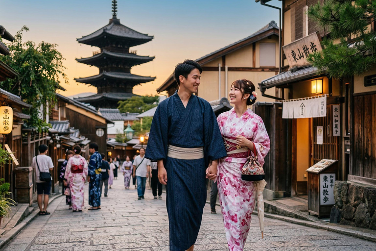 Kyoto After Dark｜Private Night Photo Shoot Shooting time (1 hour 30 minutes) *October to May*