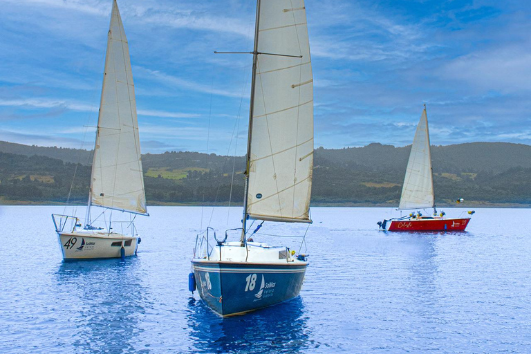 BOGOTA: Giornata in barca a vela a Guatavita, naviga ed esplora il lago artificiale di Tominé