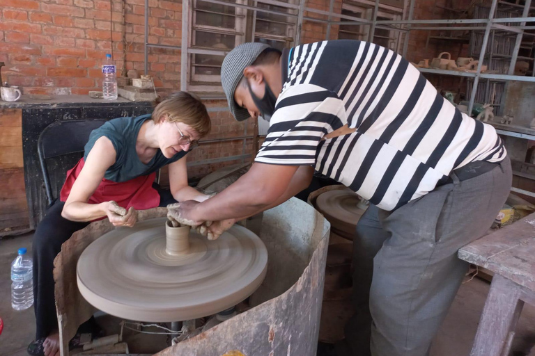 Katmandú: Taller de cerámica con artesanos locales