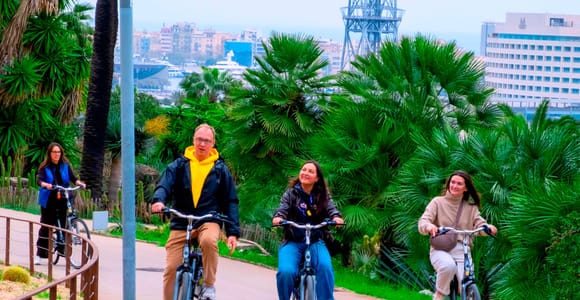 Barcelona: Montjuïc Viewpoints & Gardens Scenic E-Bike Tour