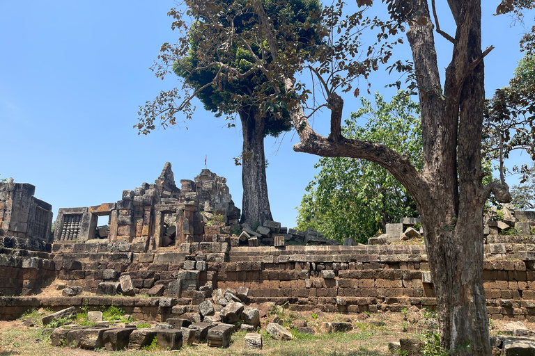 Battambang : Train de bambous et grotte des chauves-souris depuis Siem Reap