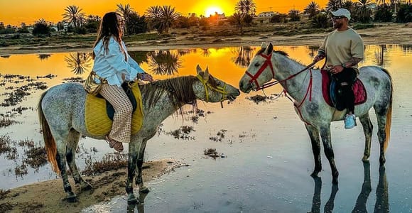 Djerba: Horseback Ride Between the Sea and Paradise Beaches