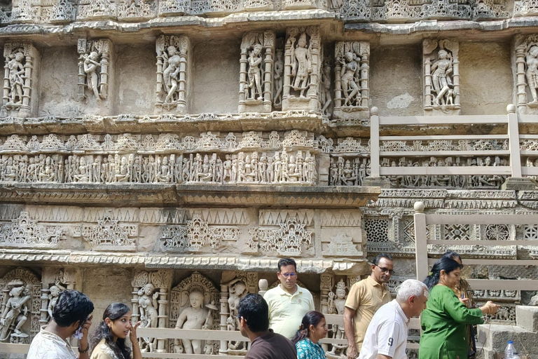 Drop Udaipur From Ahmedabad with Visit Rani Vav & Sun Temple Private Tour with AC Transportation and Dedicated Driver.