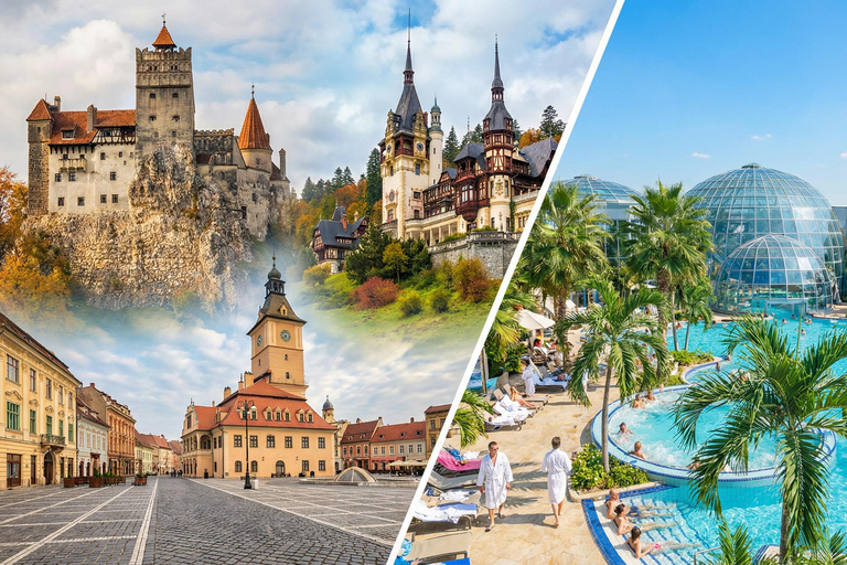 2-Day Combo: Peles, Dracula Castles-Brasov & Therme Save 20% MINIVAN-Peles, Dracula Castles Brasov & 2nd Therme Bucharest