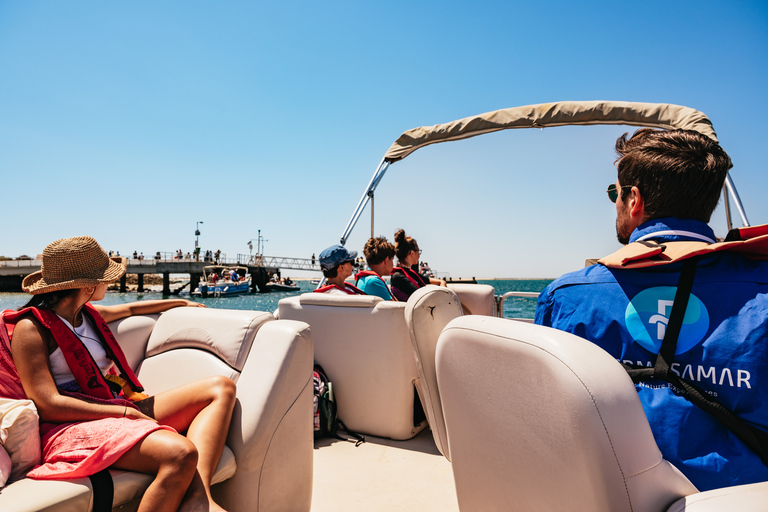 Faro : croisière en catamaran à Barreta et FarolFaro : croisière en catamaran à Deserta et Farol