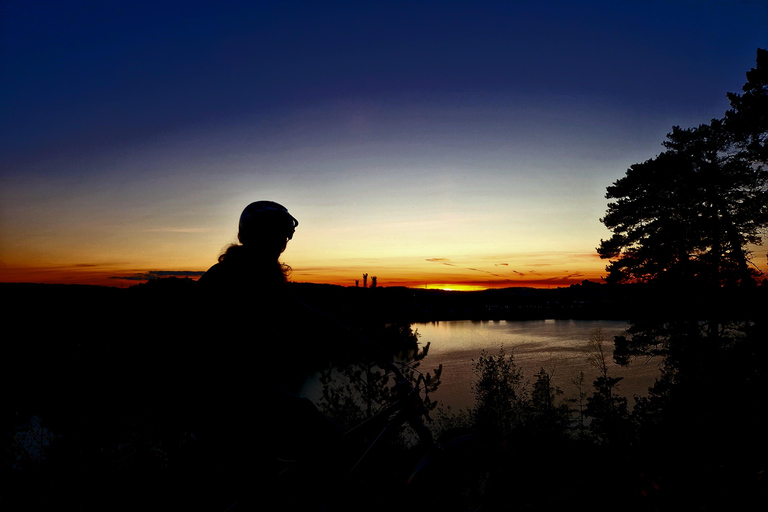 Stockholm: Ice Skating with fire & chance of Northern Lights