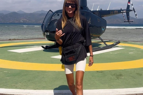 Bali: Helicopter Tour with optional Pickup and Drop-off Canggu Skyline
